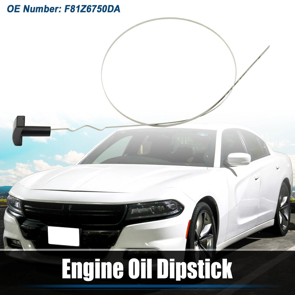 Engine Oil Fluid Level Dipstick for Ford E-350 Club Wagon (1990–1999) No.F81Z6750DA