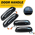 Set of 4 Outer Door Handles for Chevrolet Silverado Cadillac Escalade (1999–2006)