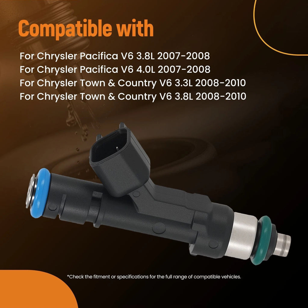Fuel Injector Set for Dodge Grand Caravan (2008–2010)