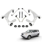 Front Control Arm Ball Joint, Tie Rod End, Sway Bar Link Kit for Honda 2009–2015
