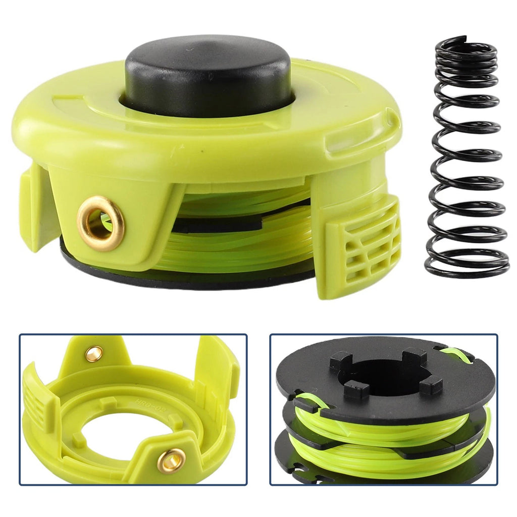 Trimmer Complete Spool Set of 1 for RLT3525S (Black/Yellow Plastic/Metal/Nylon)