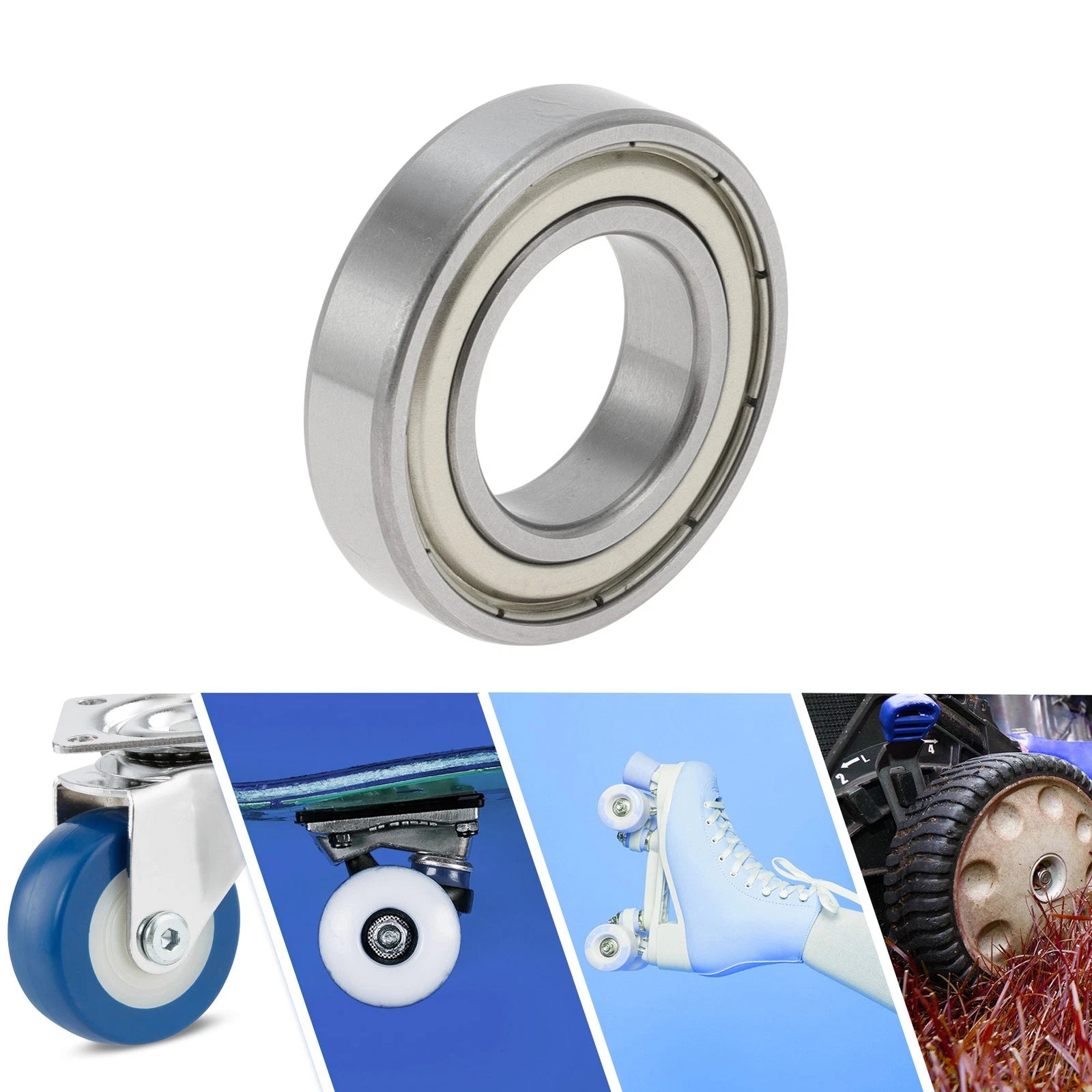 Deep Groove Ball Bearing P6 for Scooter Skateboard Wheel (28x52x12mm)