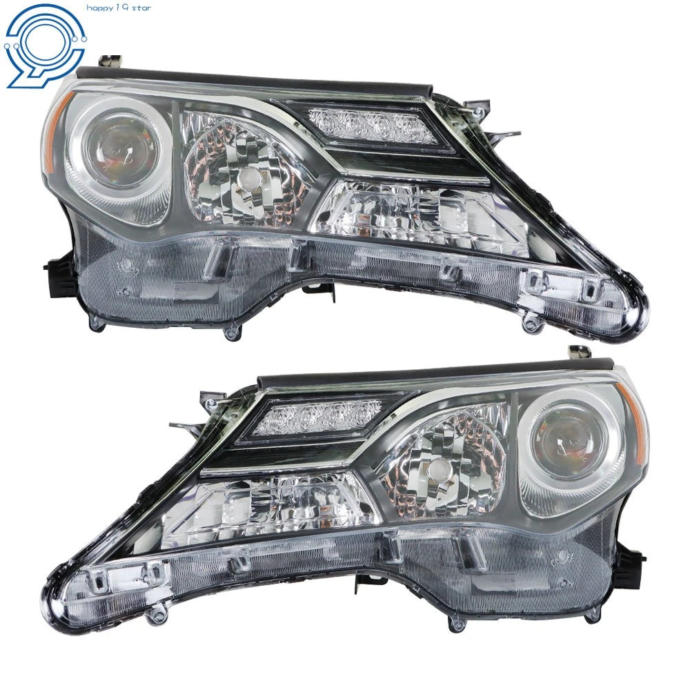 Set of 2 Halogen Headlights for Toyota RAV4 (2013-2015)