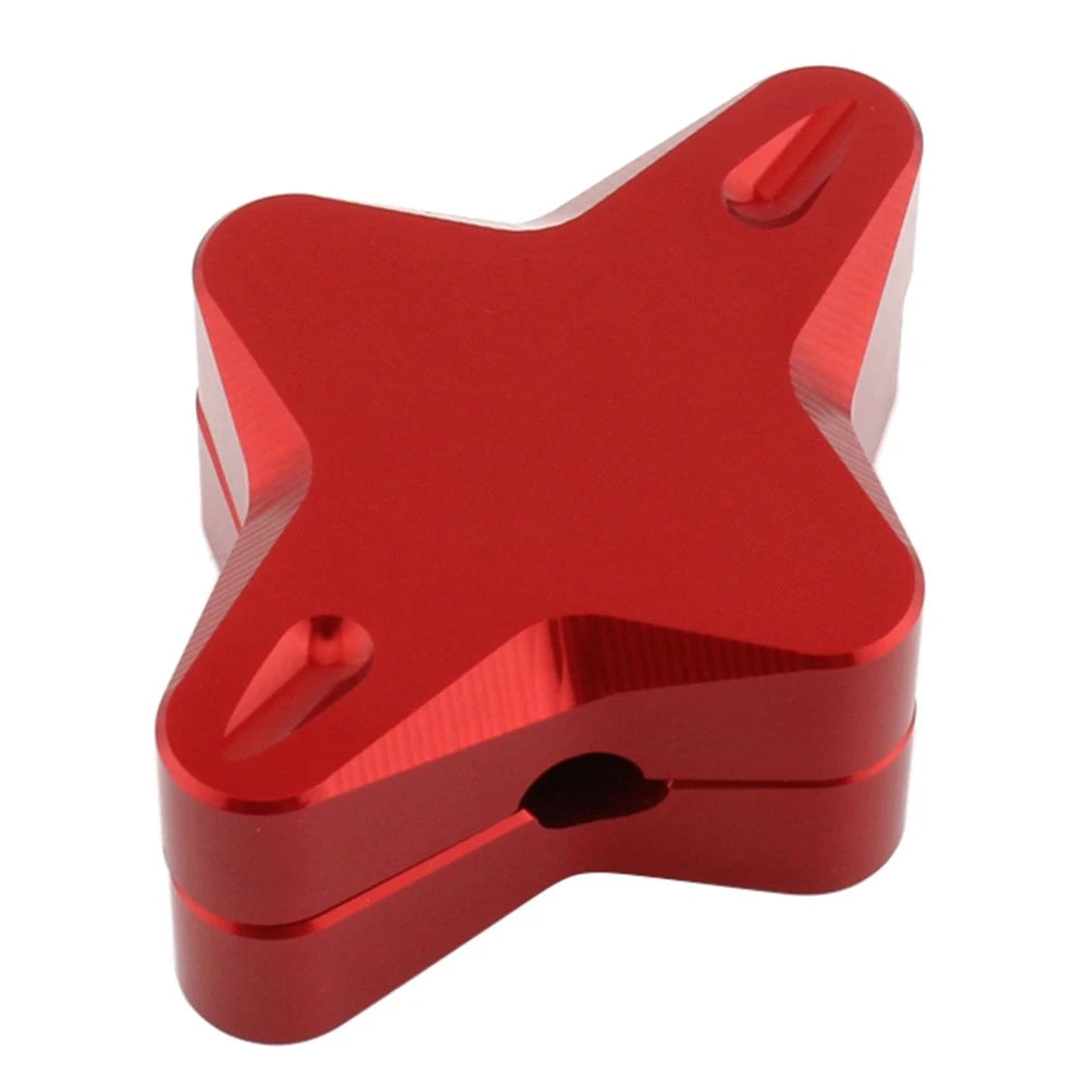 Red Foot Side Kickstand Auxiliary Plate for Yamaha NMAX155 NMAX125 (2018–2025)