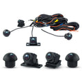 4 Way 360�� Panoramic Camera Bird View System for Android Radio Player AU