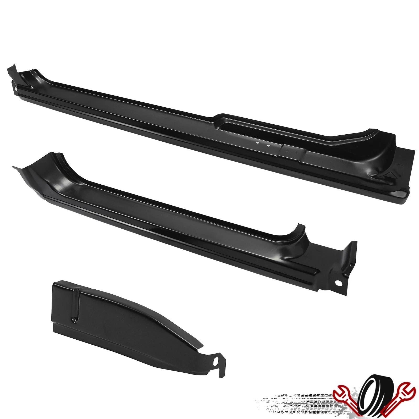 3PC Rocker Panels & Left Cab Corner for Chevy S10/Sonoma (1994–2004)