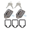 2 Trailer Paddle Door Latch Handles for RV Truck Tool Box