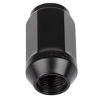 Set of 24 Bulge Acorn Lug Nuts 14x1.5 Black for Chevy Camaro Impala Tahoe