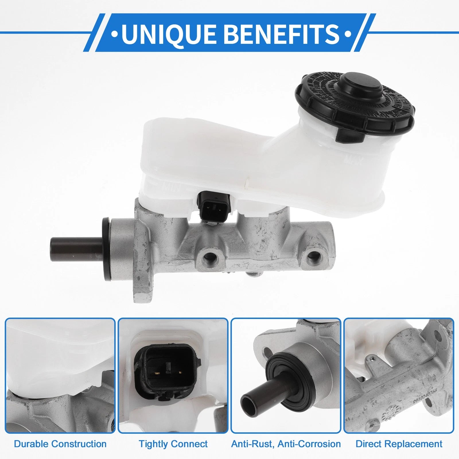 Brake Master Cylinder with Reservoir No. 46100S9AG51 for Honda CR-V (2002–2006)