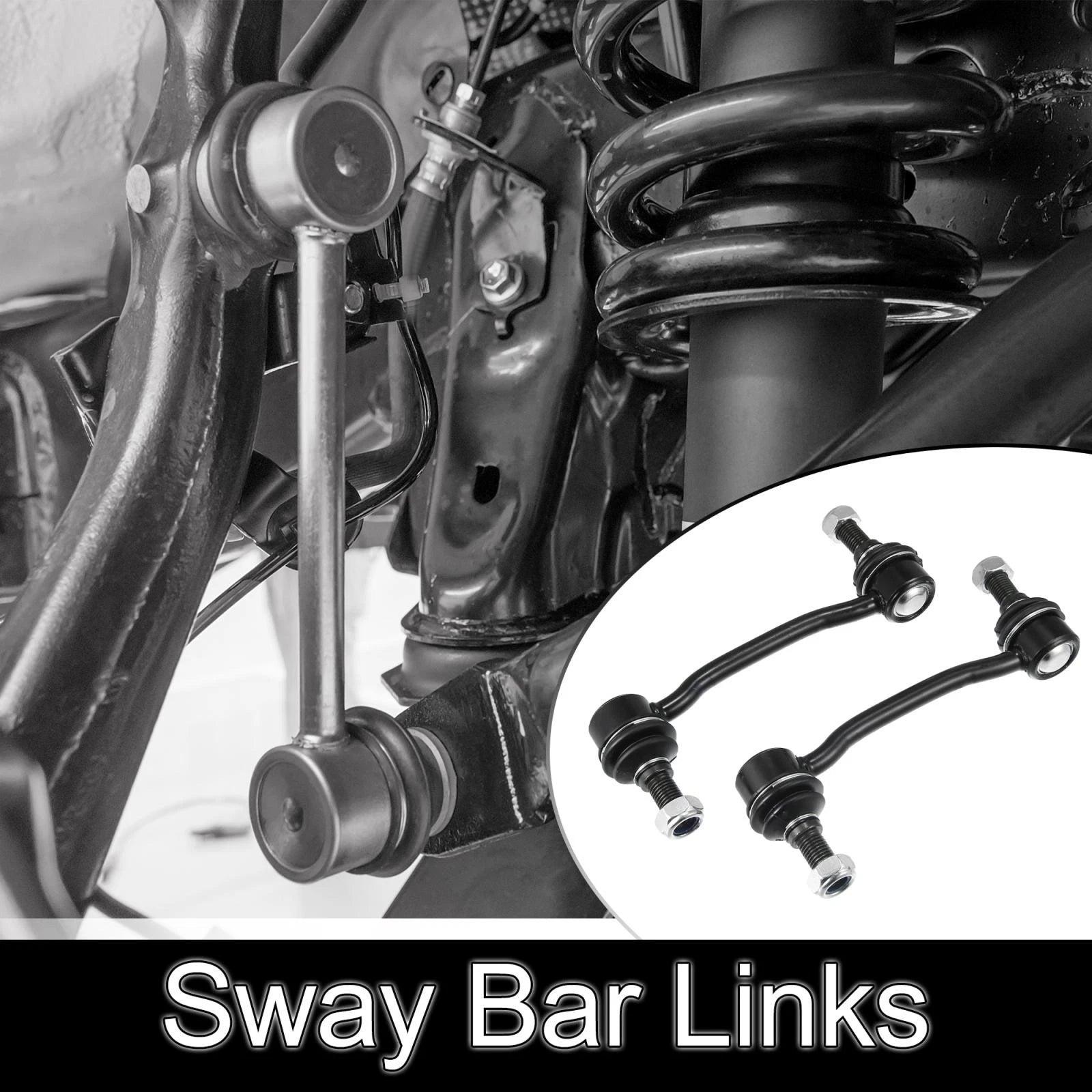 2X Front Sway Bar Links K80949 for Hyundai Azera (2012–2017)