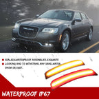 Set of 2 LED Side Fender Marker Lights for Chrysler 300 (2015–2023)