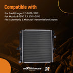Aluminum Core Radiator for Ford Ranger/Mazda B2300 (2001-2012)