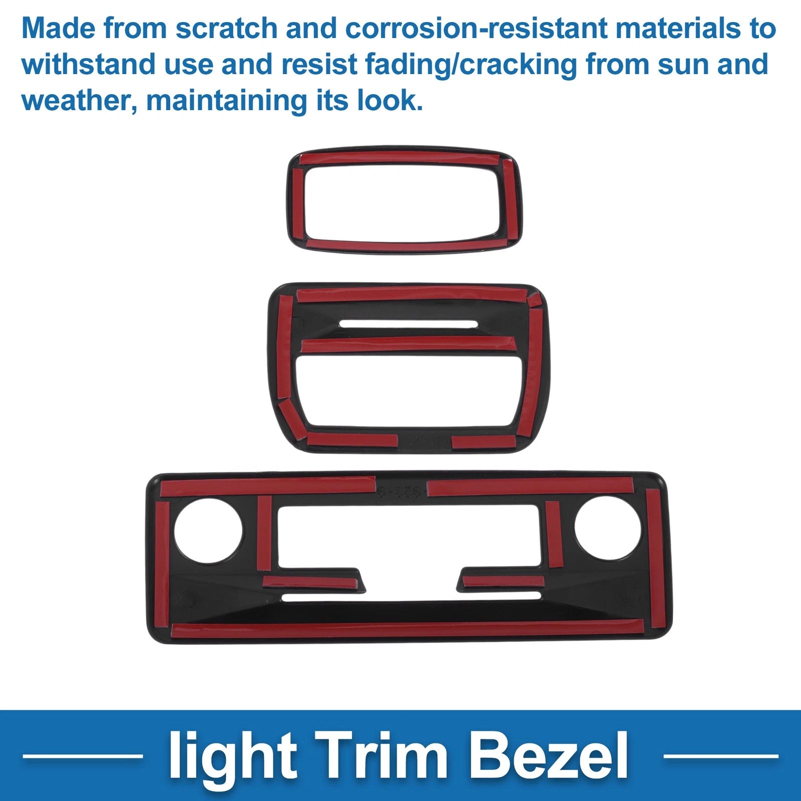 Light Trim Bezel Set for Nissan Serena (2023) Black