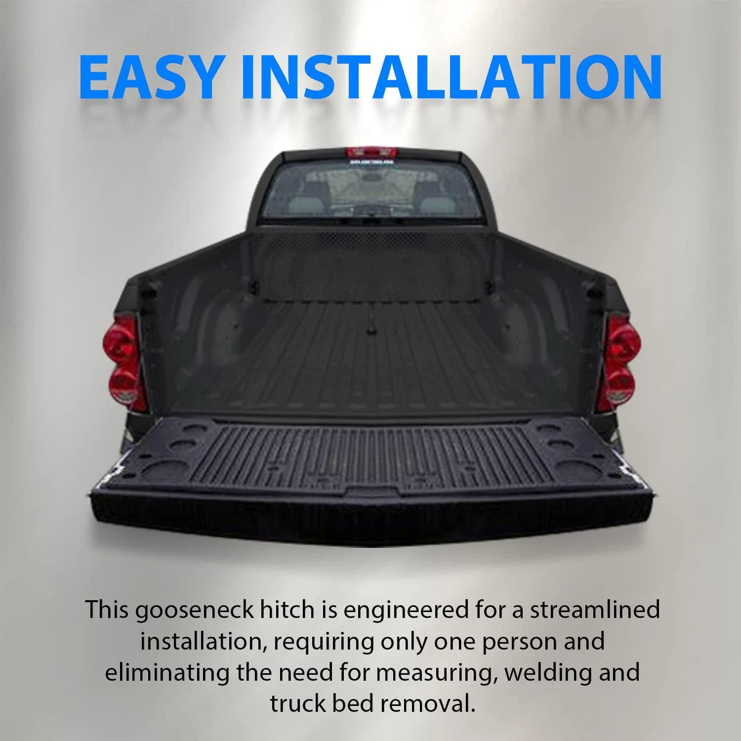 Gooseneck Trailer Hitch Kit for Dodge Ram 1500 2500 3500HD (2003–2012)