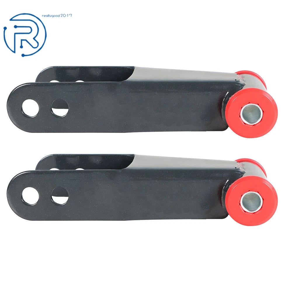 2X 2" Rear Drop Shackles Kit for Chevrolet Silverado 1500 (2019-2021)