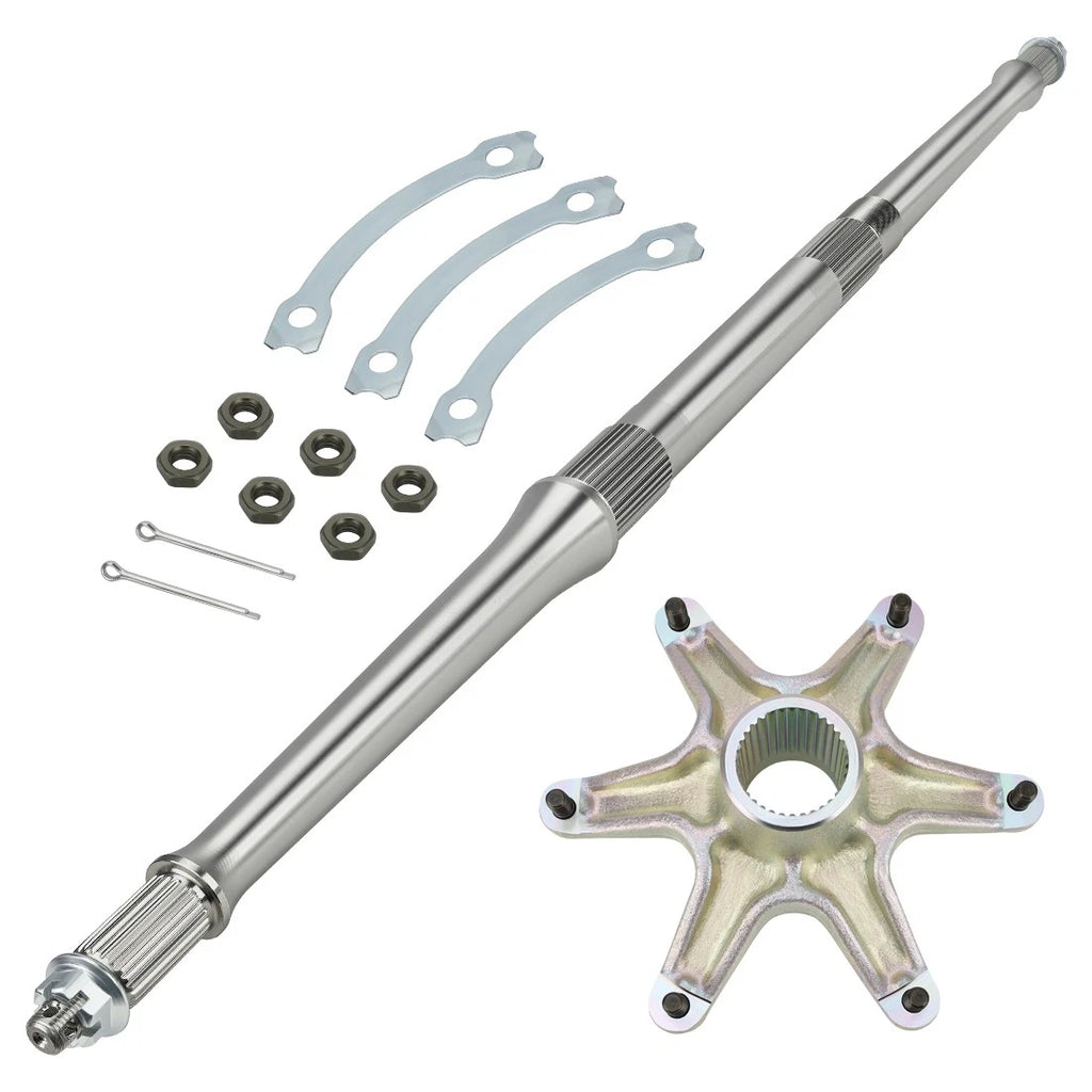 Rear Axle Shaft & Sprocket Hub Nuts Kit for Yamaha Banshee 350 (1989–2006)