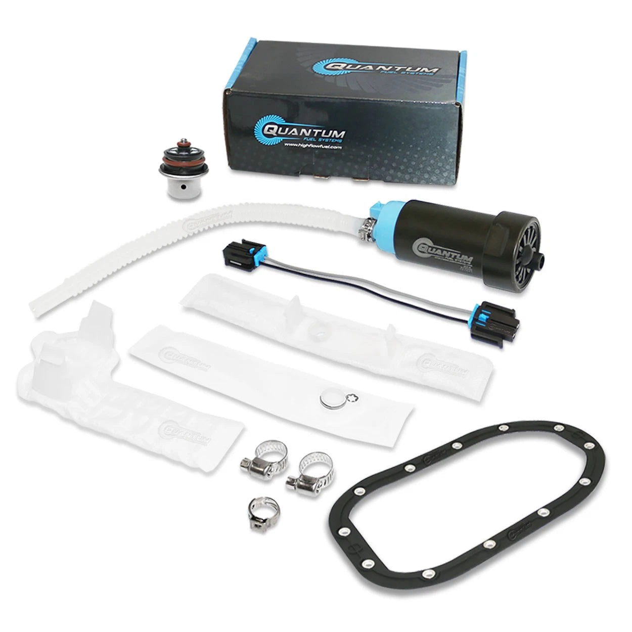 Fuel Pump + Regulator + Tank Seal for Harley-Davidson Dyna Softail Fat Boy (2004–2017) 61016-04B