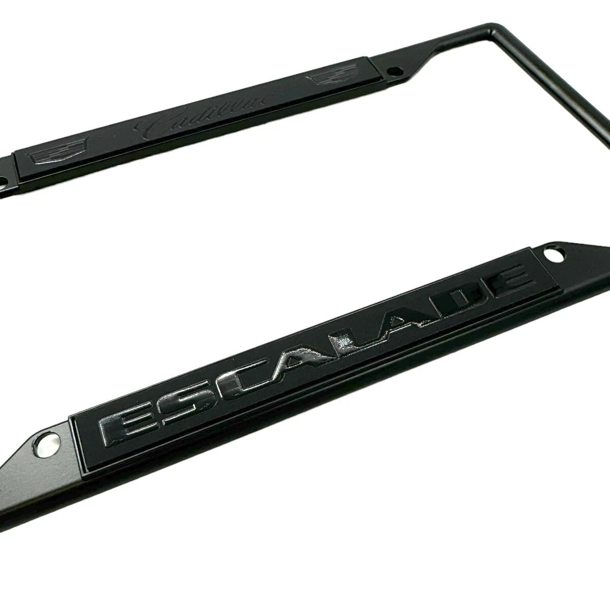 License Plate Frame with Emblem for Cadillac Escalade (2007–2020)