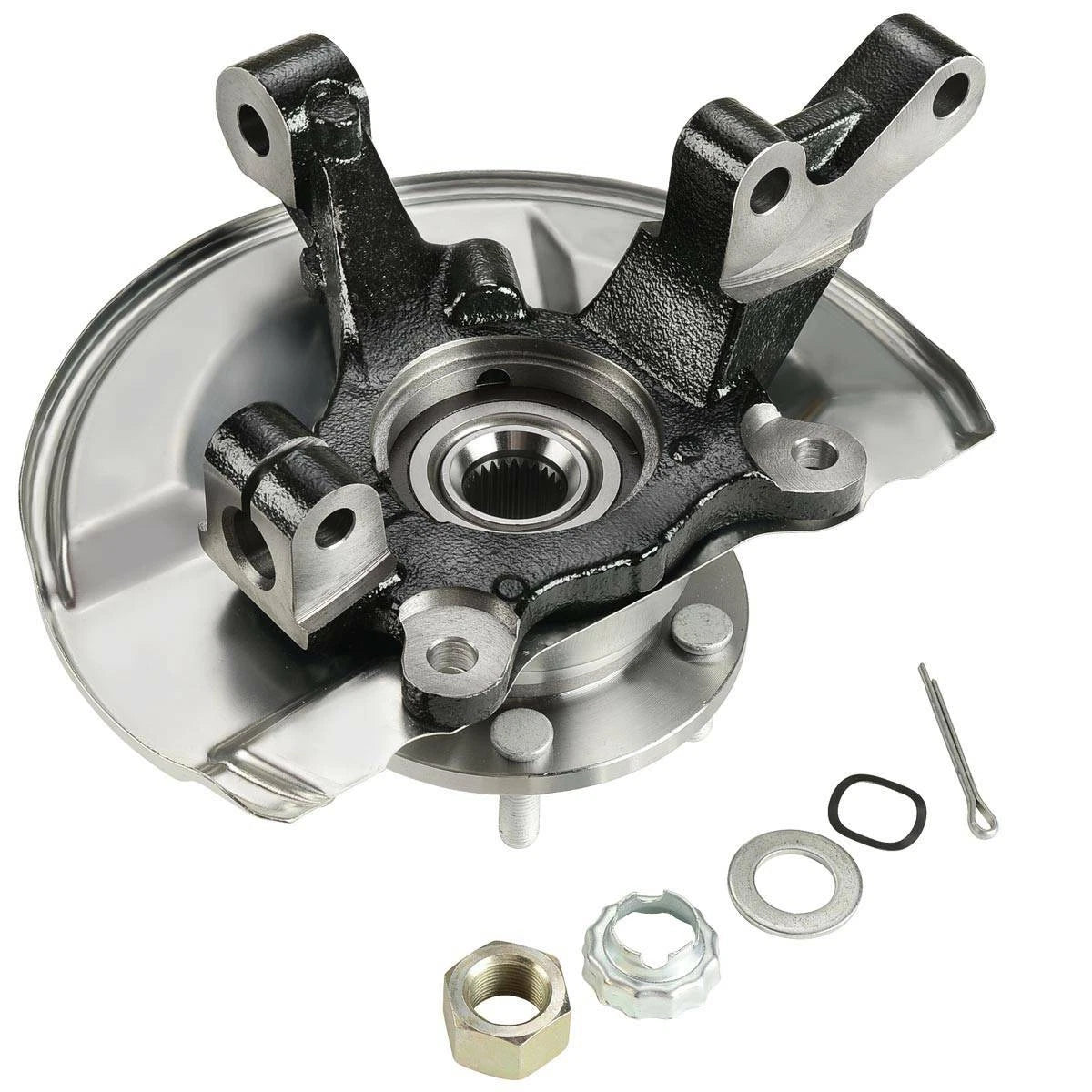 Front Left Steering Knuckle & Hub Bearing for Jeep Compass (2007-2017)