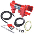 25 GPM 12V Fuel Transfer Pump with Automatic Nozzle Kit for