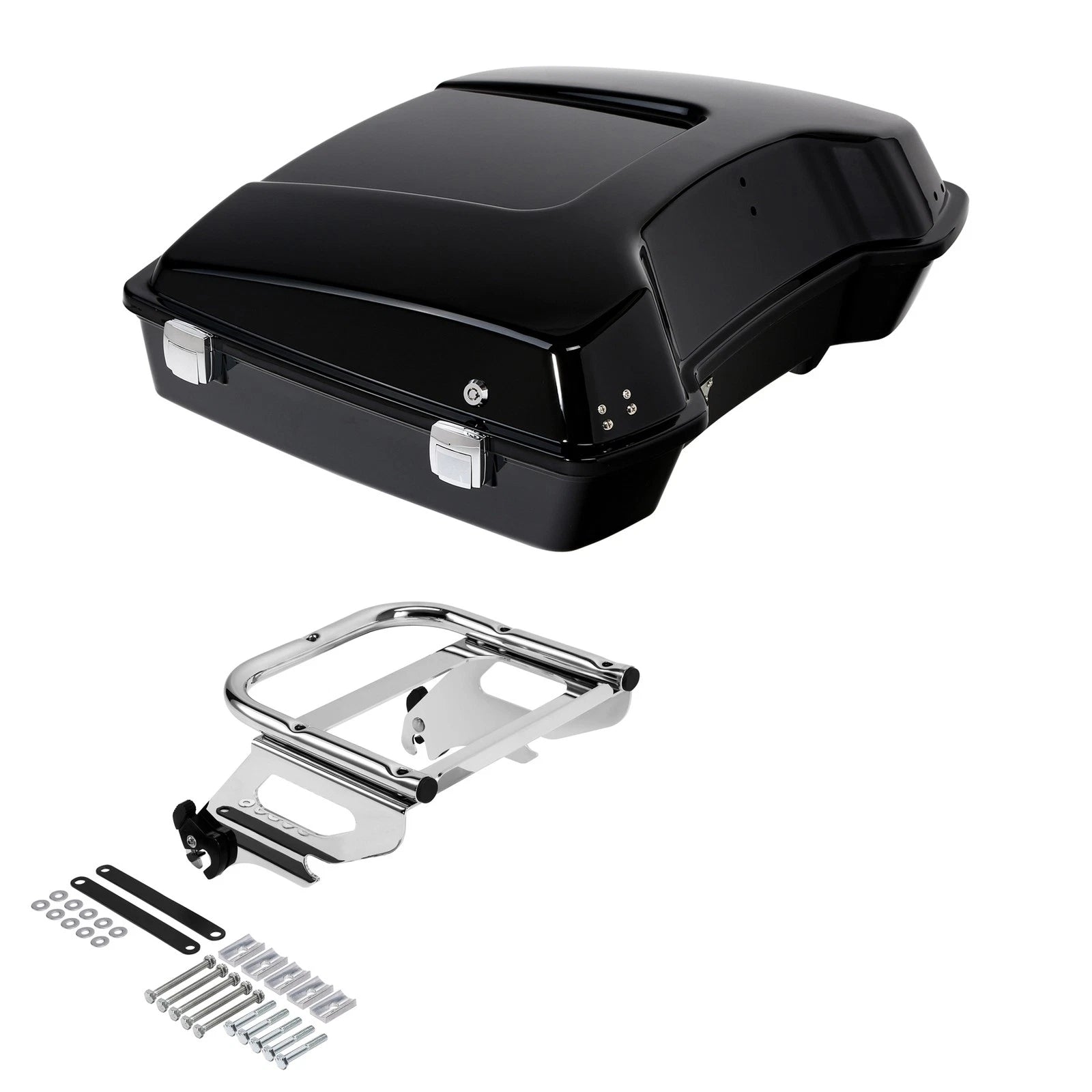 5.5" Razor Trunk Solo Mount Rack for Harley Touring (1997–2008)