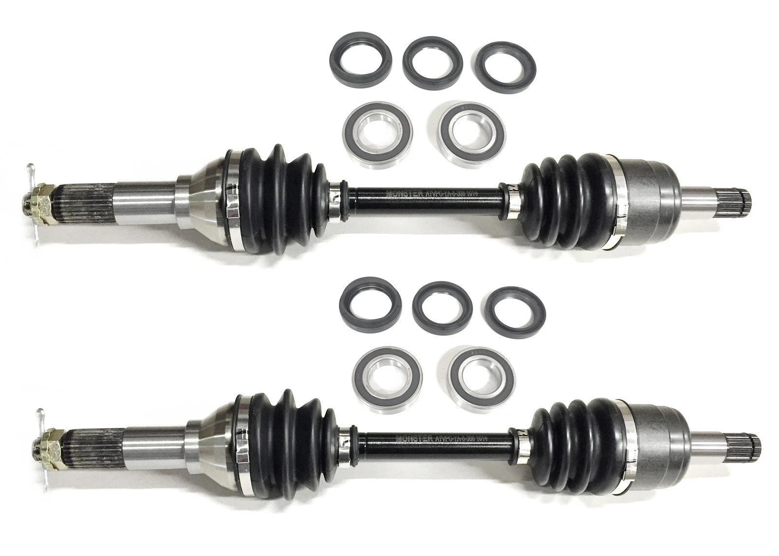 Precision Front CV Axles & Bearing Kits for Yamaha Kodiak 400 (2000–2002)