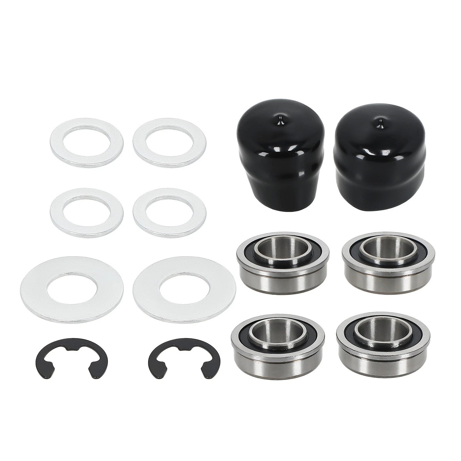 Front Wheel Hardware Kit for Husqvarna Poulan Craftsman (491334MA, 5920H, 9040H)