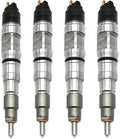 4X Fuel Injector 0445120019 for Renault Kerax 370 (2000–2008)