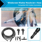 Windscreen Washer Nozzle Jet Hose Kit for Holden Commodore (1979–1988)