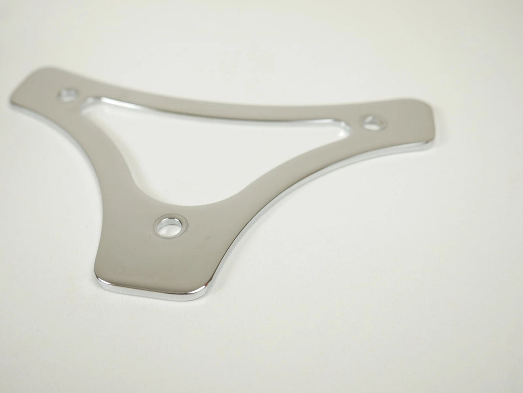 Sissy Bar Backrest Pad Mount Flat Plate for Harley Davidson Touring FLHR (OEM)