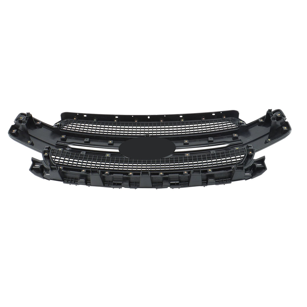 Front Upper Grille for Ford F-150 (2018–2020) Matte Black Platinum Style