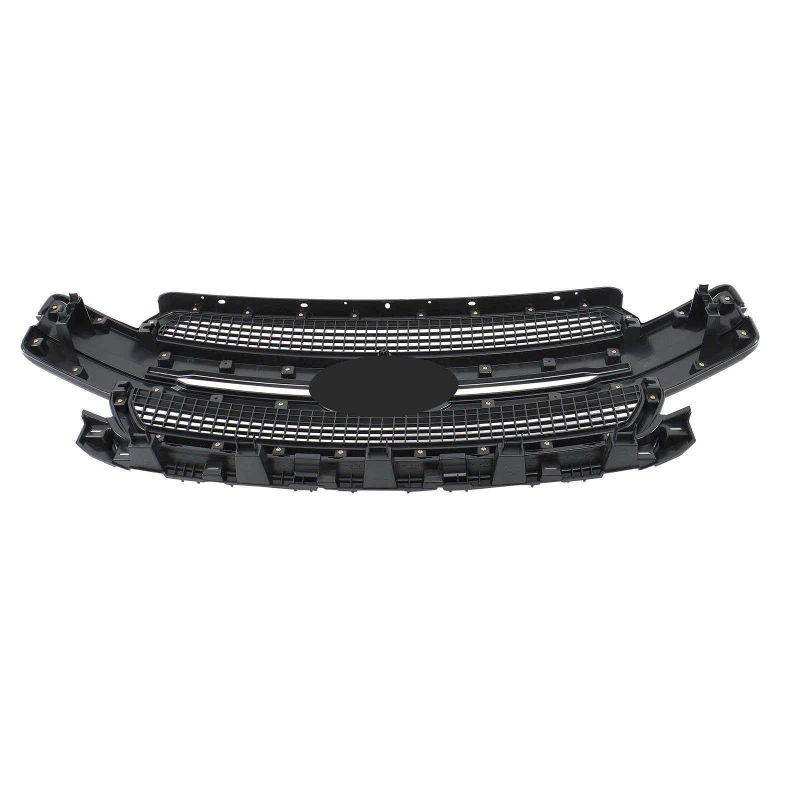 Front Upper Grille for Ford F-150 (2018–2020) Matte Black Platinum Style