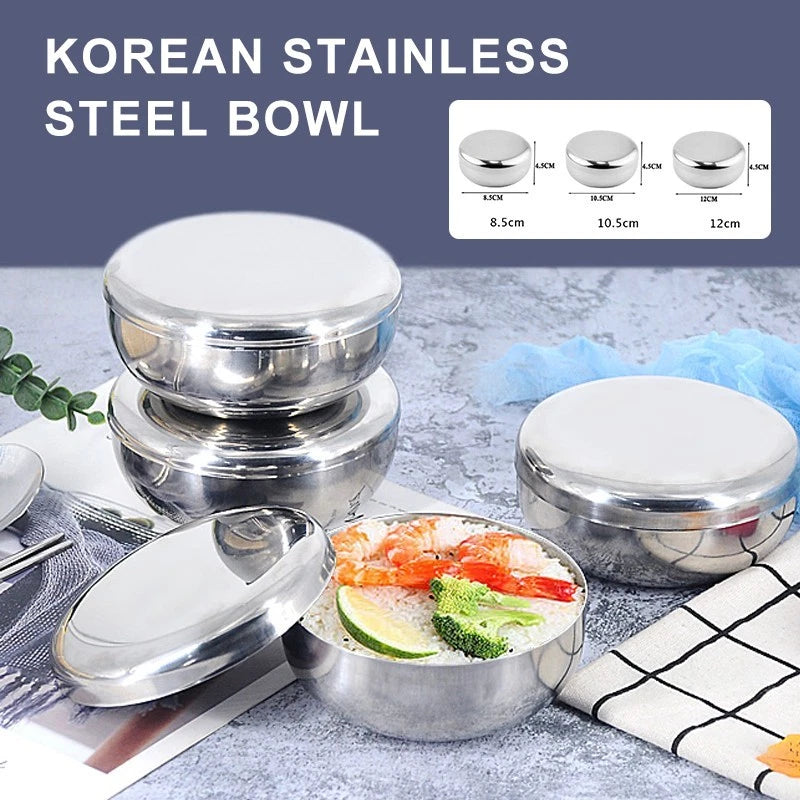 Bowl Tableware Tool Set of 3 (170ml, 320ml, 420ml) Diameter 8.5cm, 10.5cm, 5cm