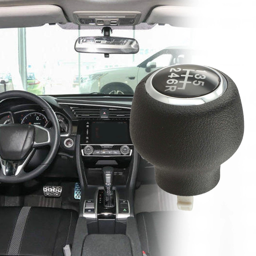 6 Speed Shifter Knob Handle for Honda Civic (2016–2019) ABS