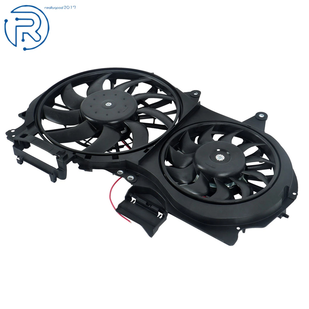 Radiator Condenser Cooling Fan Assembly for Audi A4 Quattro & A4 (2002–2009)