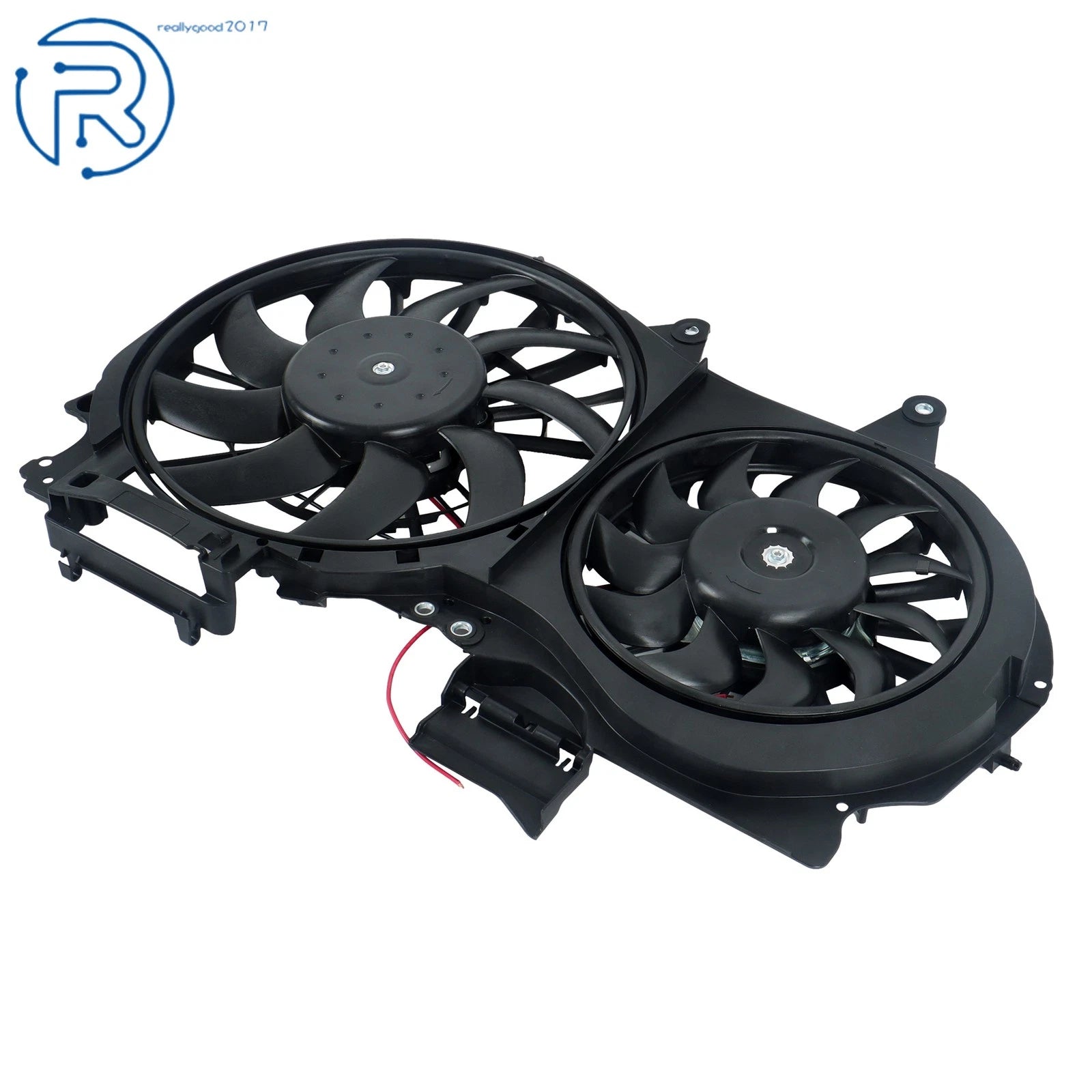 Radiator Condenser Cooling Fan Assembly for Audi A4 Quattro & A4 (2002–2009)