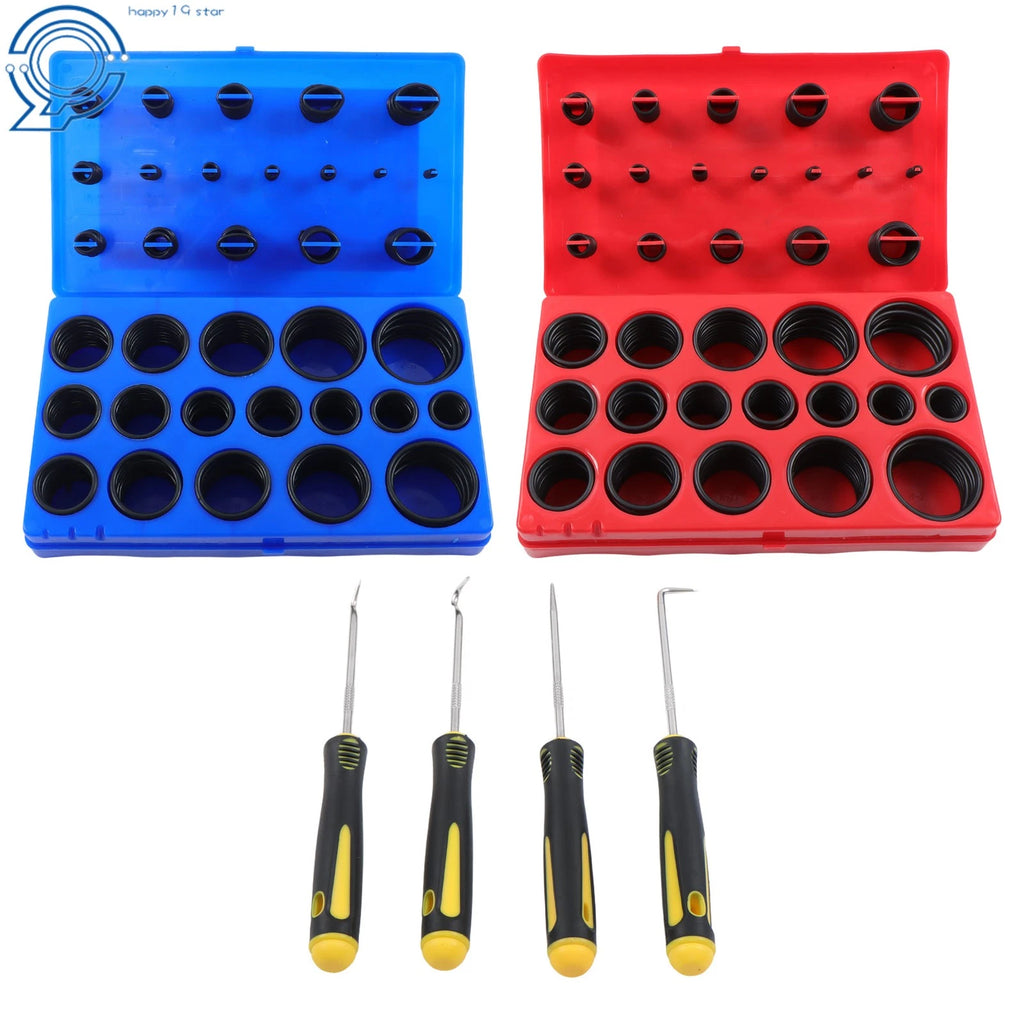826 Pcs O-Ring Kit for Universal Applications (SAE & Metric)