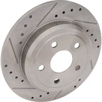 Set of 2 Front & Rear Brake Disc Rotors for Jeep Grand Cherokee, Dodge Durango
