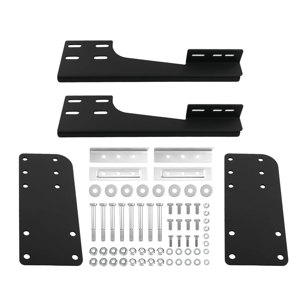 Rear Step Running Board Brackets Kit for Mercedes-Benz Sprinter 1500 2500 (2007–Present)