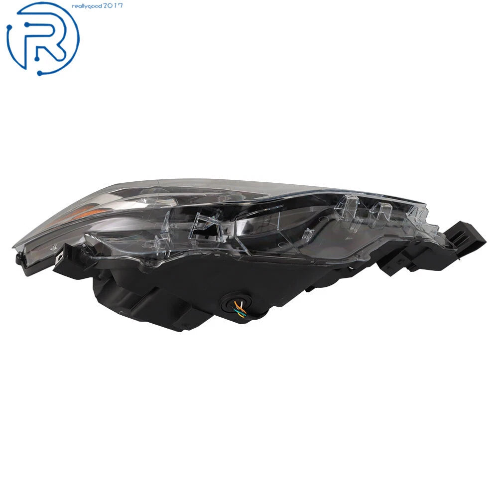 Black Headlight for Toyota Corolla SE XSE (2017-2019) Right Side Halogen