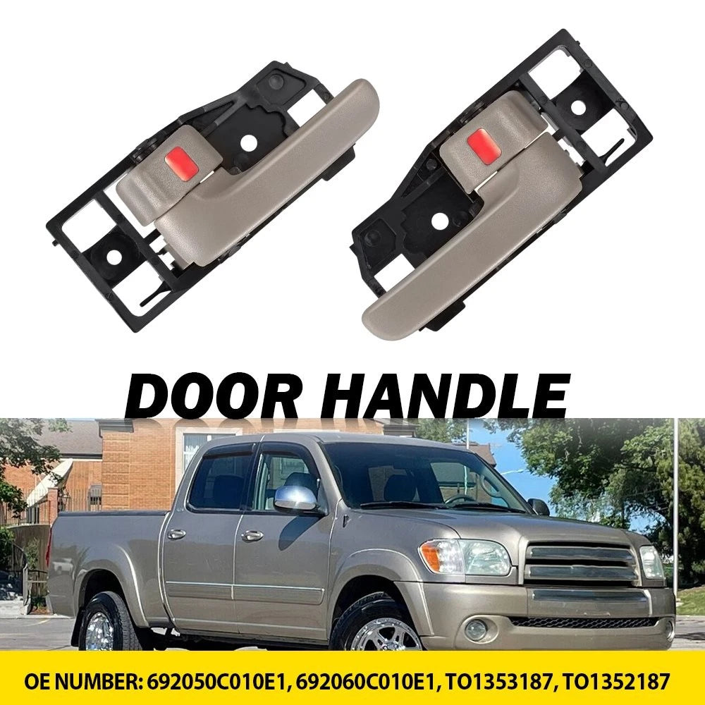 1 Pair Interior Door Handle for Toyota Tundra (2000–2006) LH RH