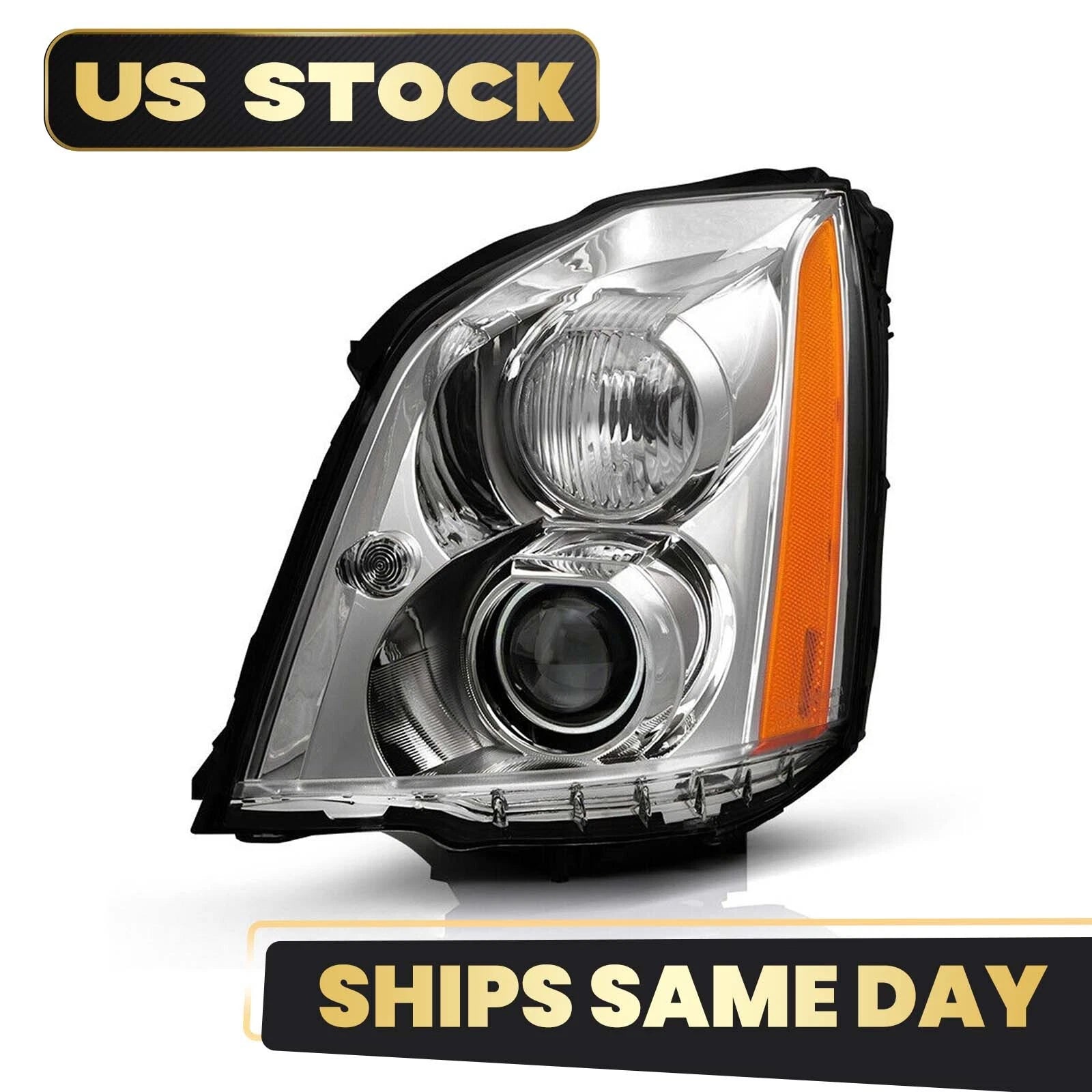 HID/Xenon Headlight for Cadillac DTS (2006–2011) Driver Side Projector