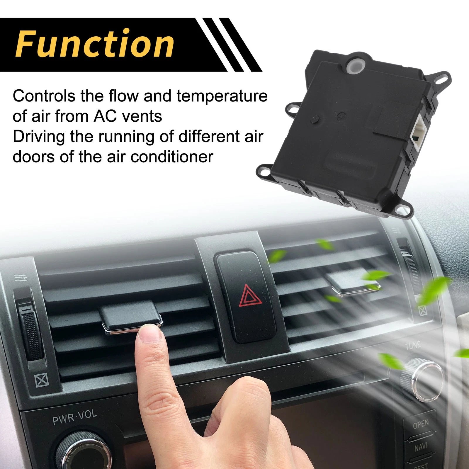 HVAC Air Door Actuator Heater Blend for Ford Expedition (2002–2004) No.604202