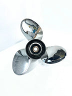 3X Stainless Steel Propeller 13 1/4 x 14P RH for Suzuki Marine