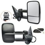 Pair Power Heated Tow Mirrors for Silverado Sierra (2007–2014)