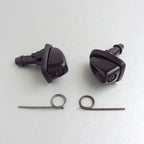 2 x Windshield Washer Nozzle Jets for Nissan Navara D21 (1986-1997)