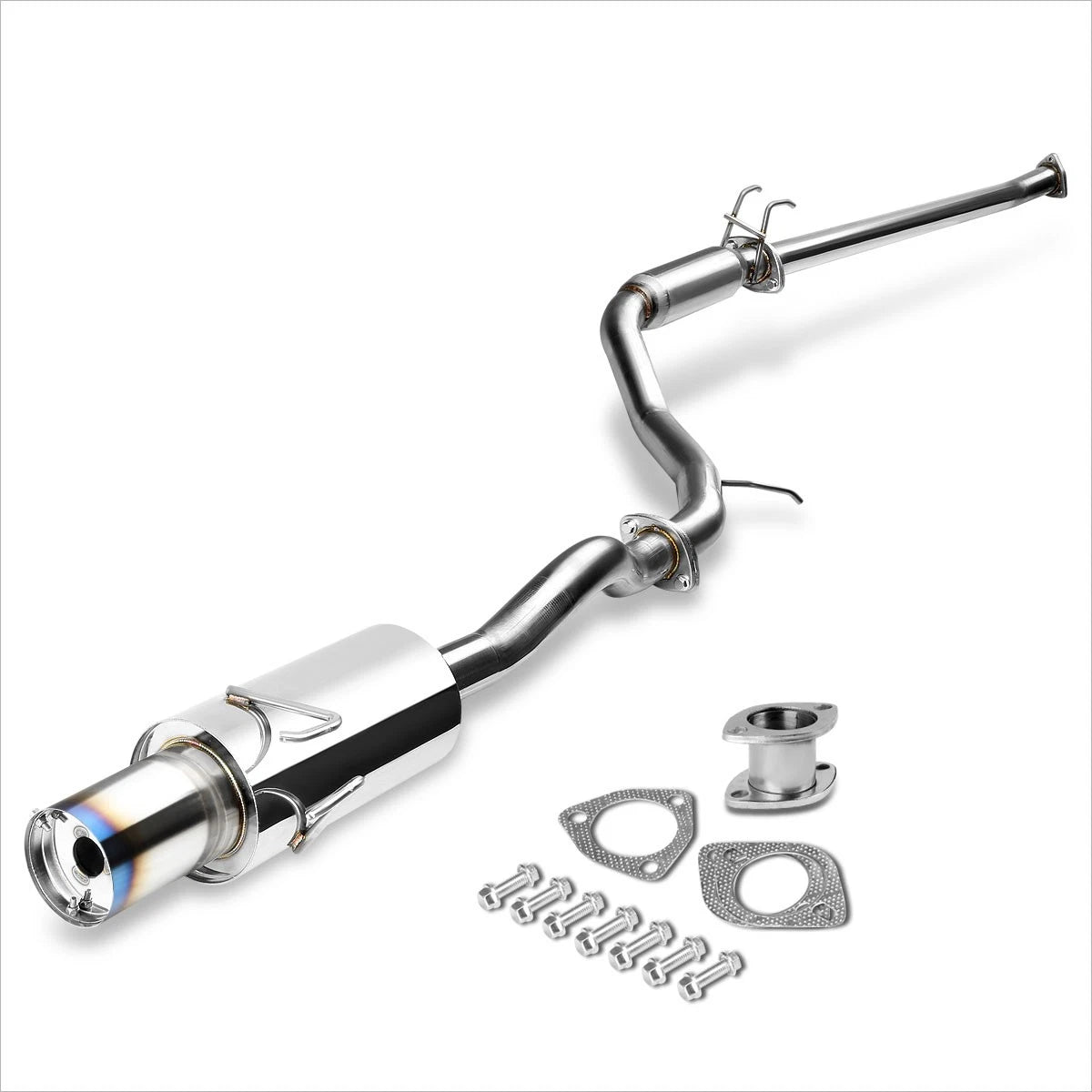 Set of 2 Black Side Step Nerf Bars for Silverado/Sierra Crew Cab (2007–2020)