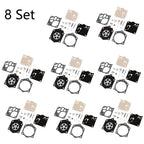 Set of 8 Carburetor Diaphragm Kit for Husqvarna 3120XP & 3120 (272, 268) Walbro K12-WG