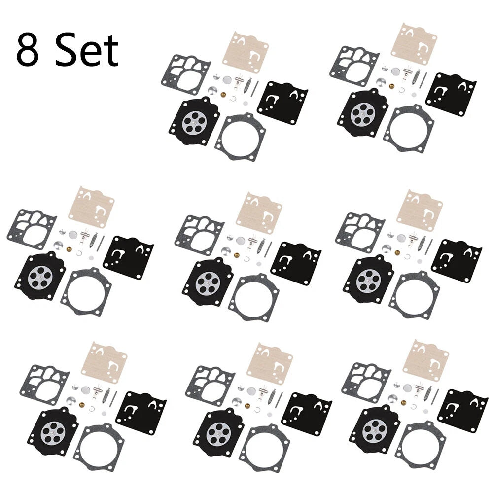 Set of 8 Carburetor Diaphragm Kit for Husqvarna 3120XP & 3120 (272, 268) Walbro K12-WG
