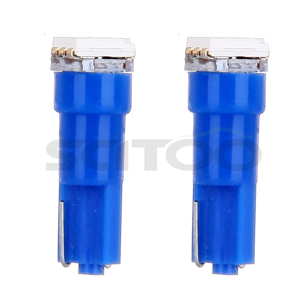 500PCS T5 5050SMD LED Dashboard Gauge Bulb for